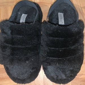 Bamboo fur slides